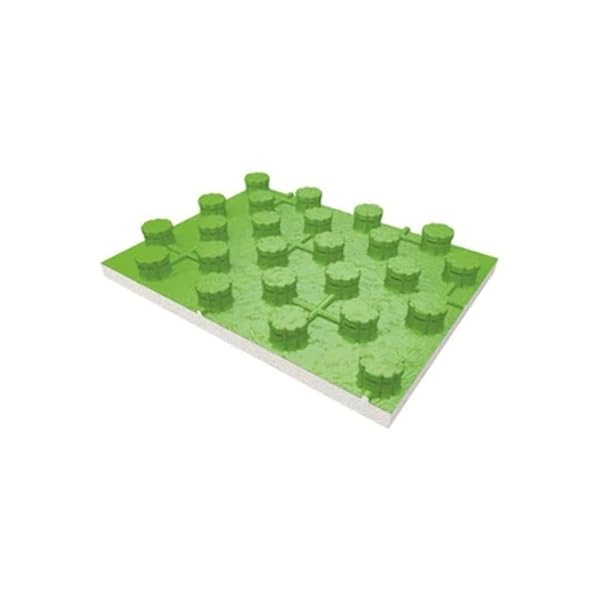 PANNELLO ISOLANTE TERMICO IN POLISTIRENE VERDE Sp 30 mm 200 kPa 0.96 mq (Pz.10)