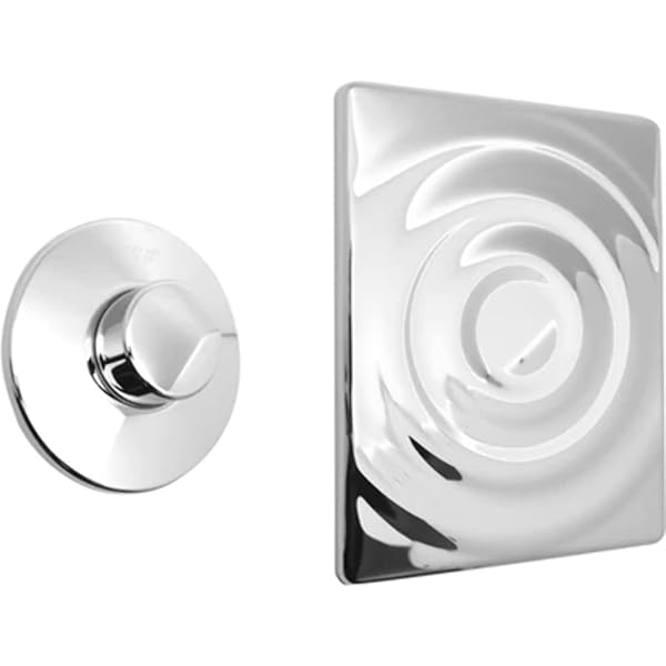 PIASTRA DI COPERTURA CON AZIONAMENTO MANUALE A DISTANZA GROHE Cromato 37059