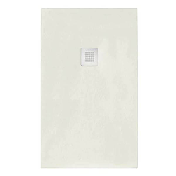 PIATTO DOCCIA EMOTION SERENITY EFFETTO PIETRA RETTANGOLARE Bianco cm 100 x 190