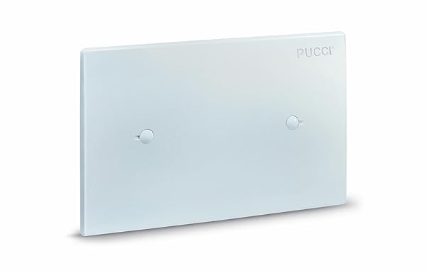 PLACCA COPERTURA CASSETTA INCASSO PUCCI PNEU MODELLO 2011 Bianca 80000710