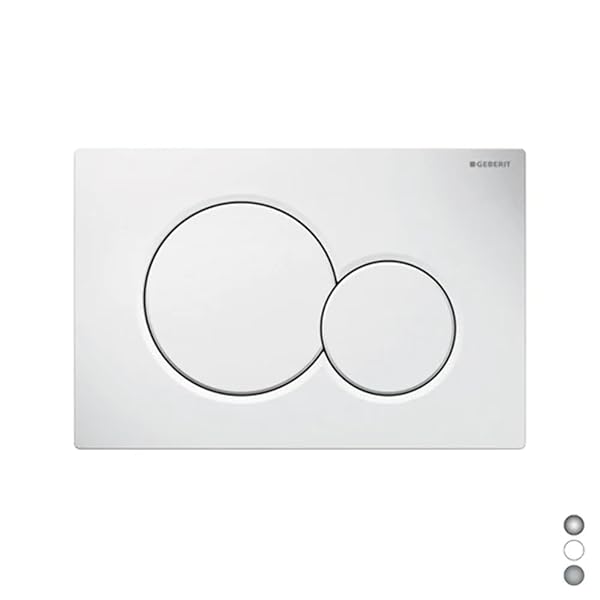 PLACCA DI COMANDO MODELLO SIGMA01 GEBERIT Bianco 115770