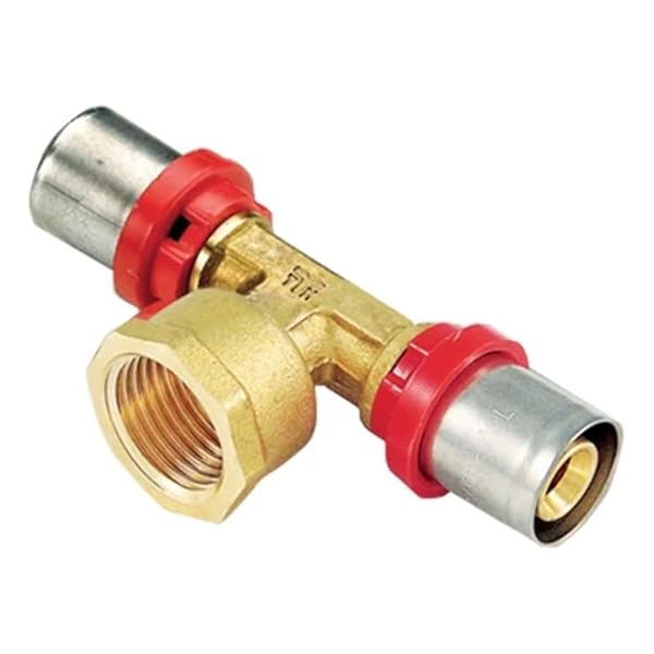 RACCORDO A PRESSARE PRESS A T FEMMINA COMPACT 20 x 2-1/2" - 20 x 2