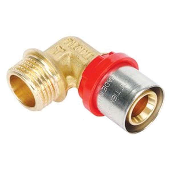 RACCORDO A PRESSARE PRESS CURVO MASCHIO COMPACT 26 x 3-3/4"