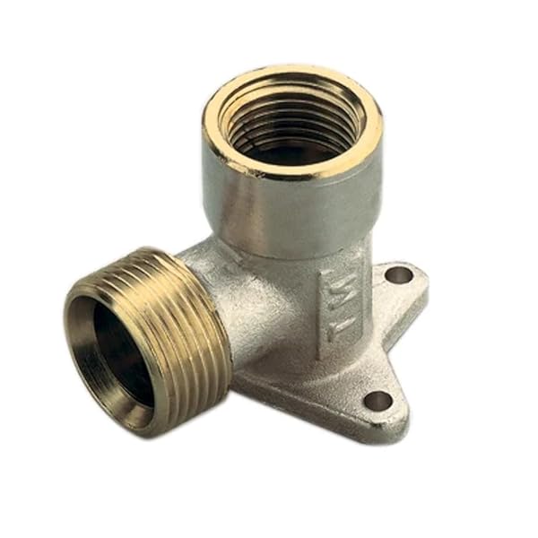 Raccordo Curvo Femmina Con Flangia Tiemme-G3/4" 1/2"X16