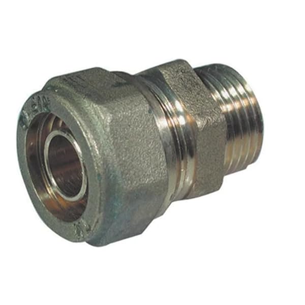 Raccordo Diritto Maschio Per Tubo Cobra-Pex-3/4 X 22