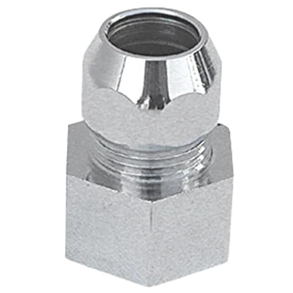 Raccordo Mf Con Dado Conico Cromato-3/8 X 3/8 Diam. 12