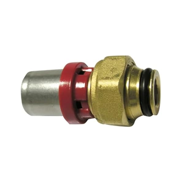 Raccordo Press. Diritto Con Girello-1/2" X 16