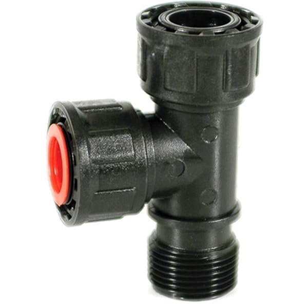 Raccordo T TEE Maschio Femmina Femmina MFF CON OR 1"