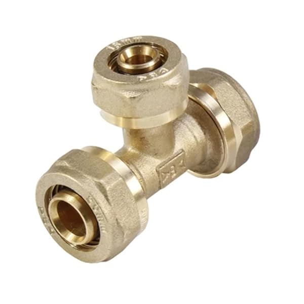 Raccordo T TEE RIDOTTO FFF 20 x 16 x 20 Raccordi a compressione