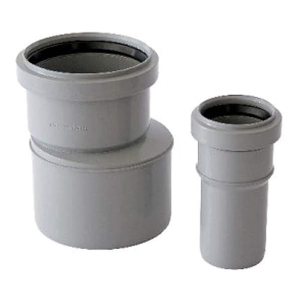 Raccordo di Passaggio PVC-PP (in PVC) Diametro 100 x 90