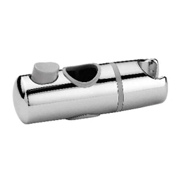 SUPPORTO SCORREVOLE IN ABS CROMATO PER ASTA Doccia Diametro 25 mm Cromo