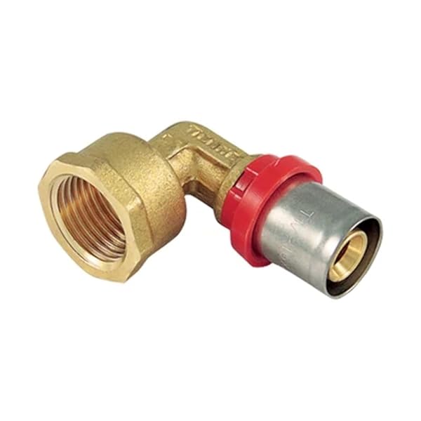 TIEMME Raccordo A PRESSARE Press Curvo Femmina Compact 16 x 2-1/2"