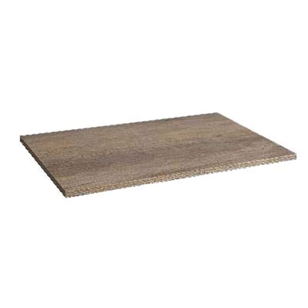 TOP IN LEGNO L70 PER BASE Modello UNIKA cm 70 x 46 x 1,8 Olmo Naturale
