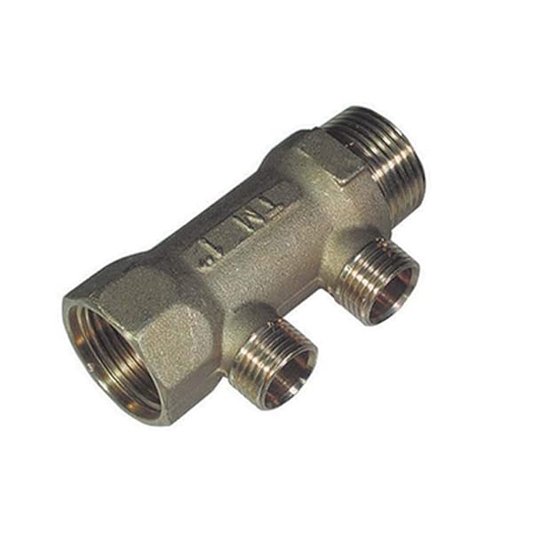 Tiemme COLLETTORE MF DA 1" x 1/2 PER OGIVA TEFLON - 2 Vie