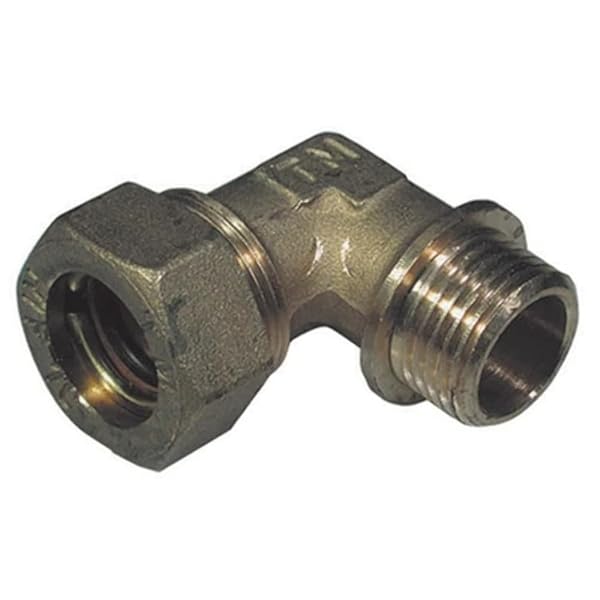 Tiemme GOMITO A 90° O-RING MASCHIO CONICO TIEMME - 3/4 x 22