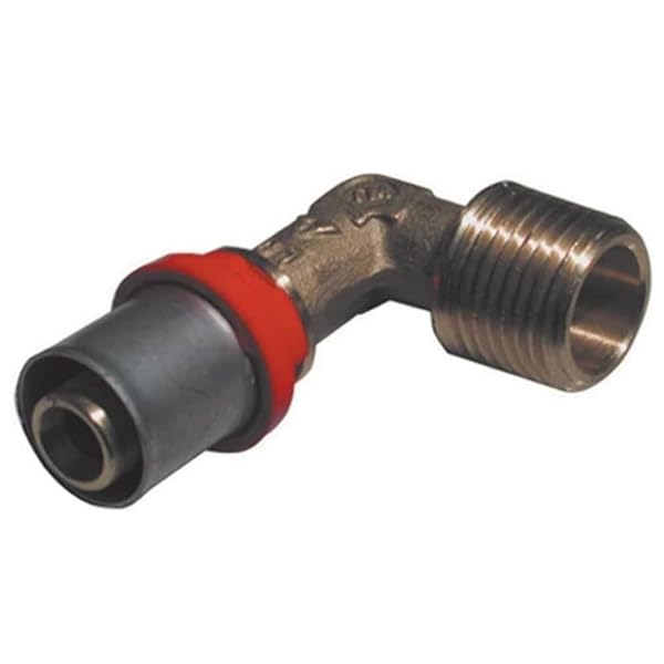Tiemme RACCORDO A PRESSARE Per Tubo Multistrato CURVO MASCHIO 2" x 63