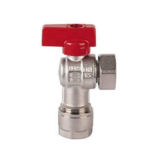 VALVOLA A SQUADRA CON KIT PER MULTISTRATO 3/4" x 20 Leva Blu